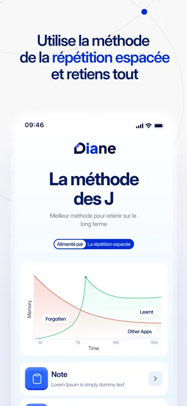 Diane AI - Flashcards screenshot 3 of 4