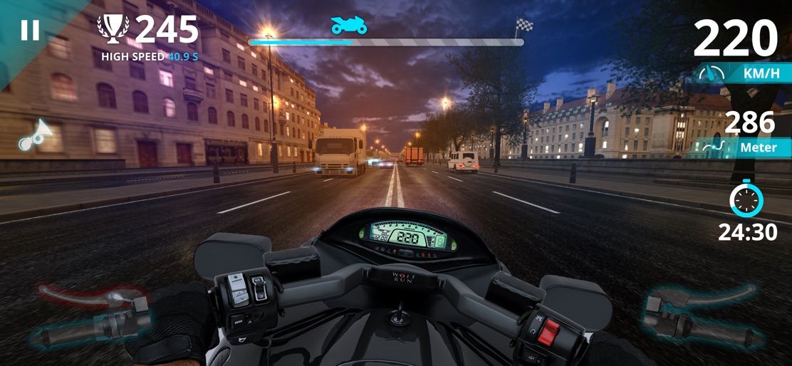 Motor Bike: Xtreme Races screenshot 4