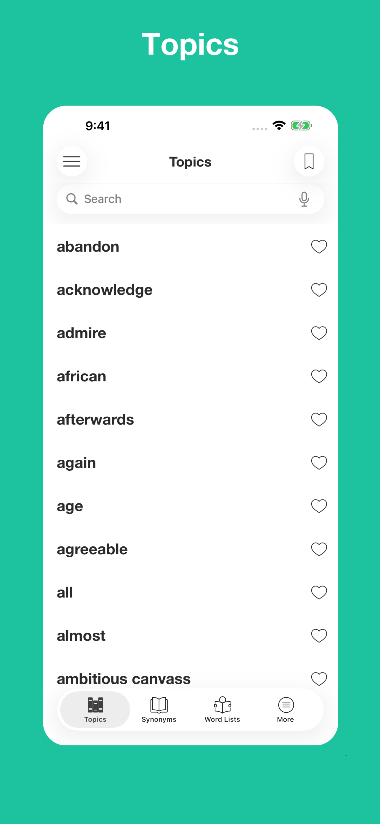 Latin synonym handbook