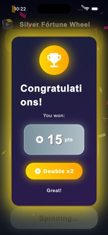 fun spin game screenshot