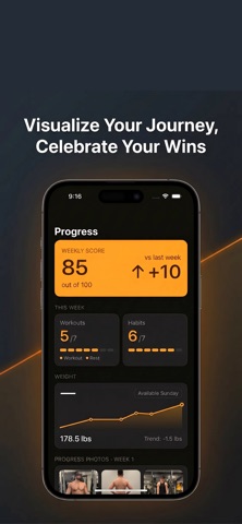 Delta: Gym Tracker iPhone screenshot