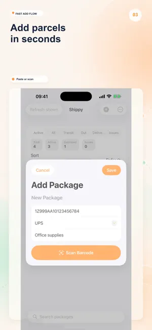 Shippy: Package Tracker screenshot 3