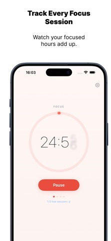 Pomino: Pomodoro Focus Timer Screenshot 7 of 8