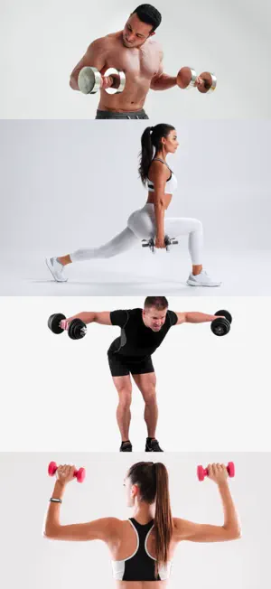 Dumbbelle Workout Fitness screenshot 2