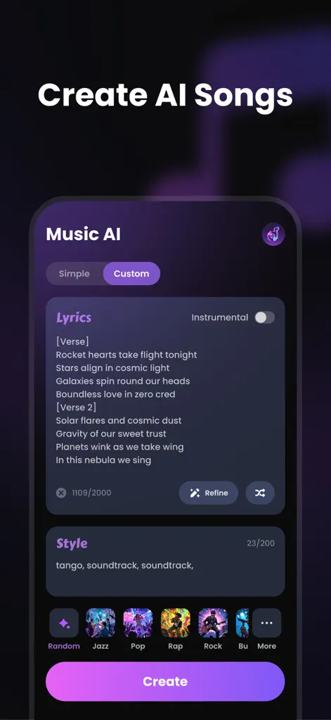 Sondo - AI Music Video & AI MV - Music App | MWM
