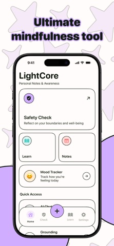 LightCore Personal Notes Screenshot 1 of 5