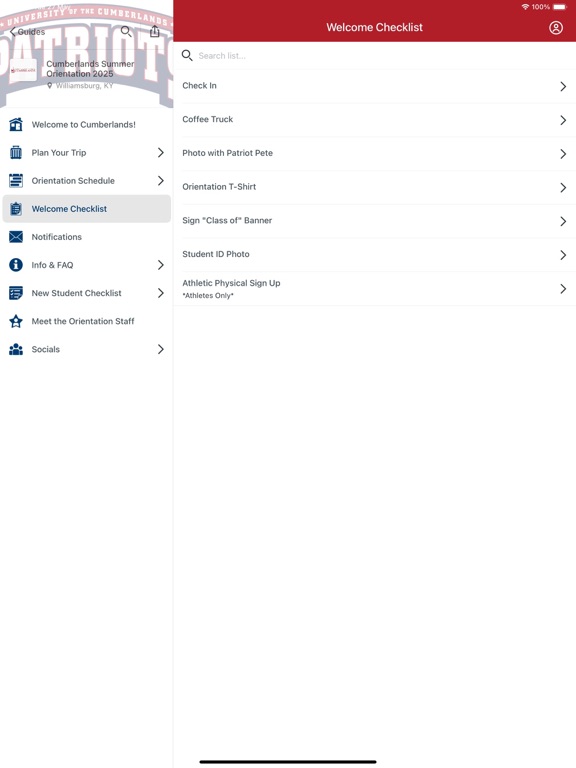 Cumberlands Events iPad screenshot 3 - Business app