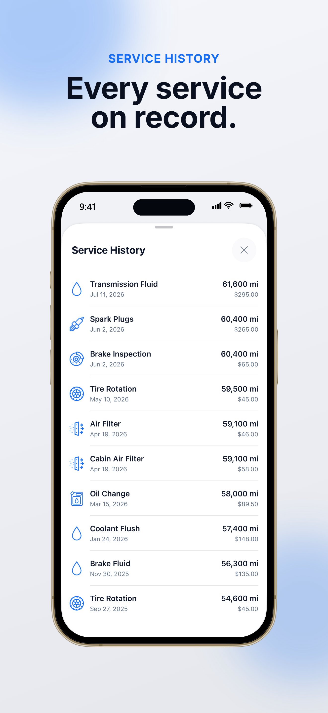 Carrus: Car Maintenance Log screenshot 5