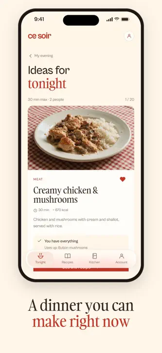 Ce Soir: What's for Dinner? screenshot 3