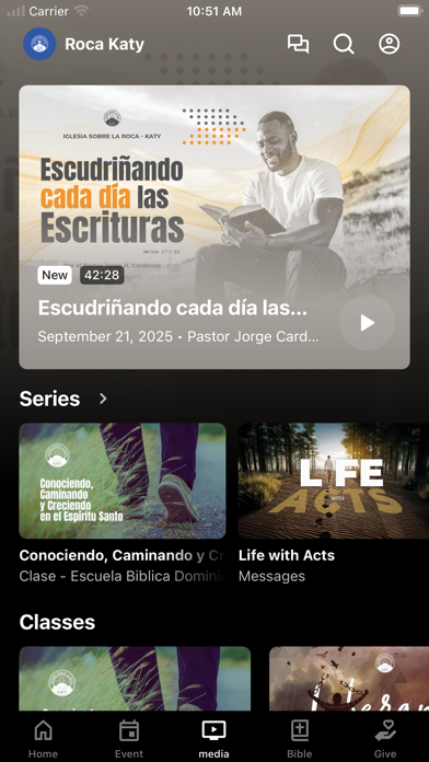 Church On The Rock - Katy iPhone screenshot 3 - Education app
