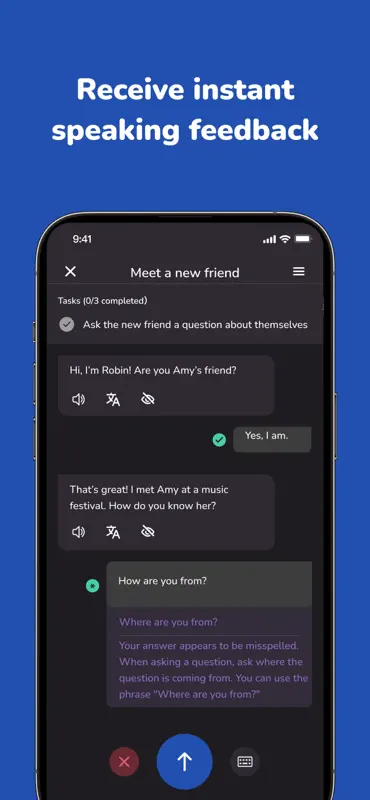 Voca AI - Learning a language screenshot 5 of 6