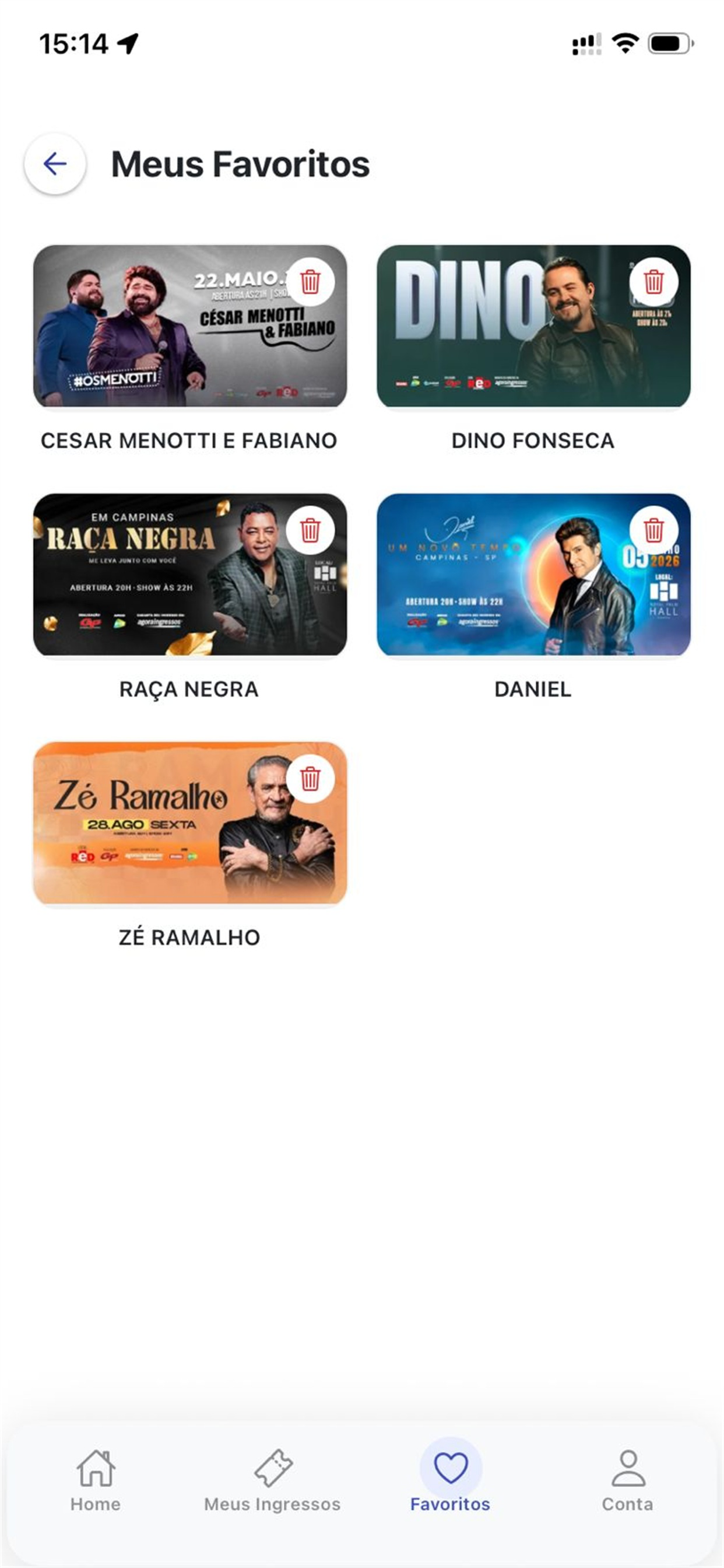 Agora Ingressos screenshot 6
