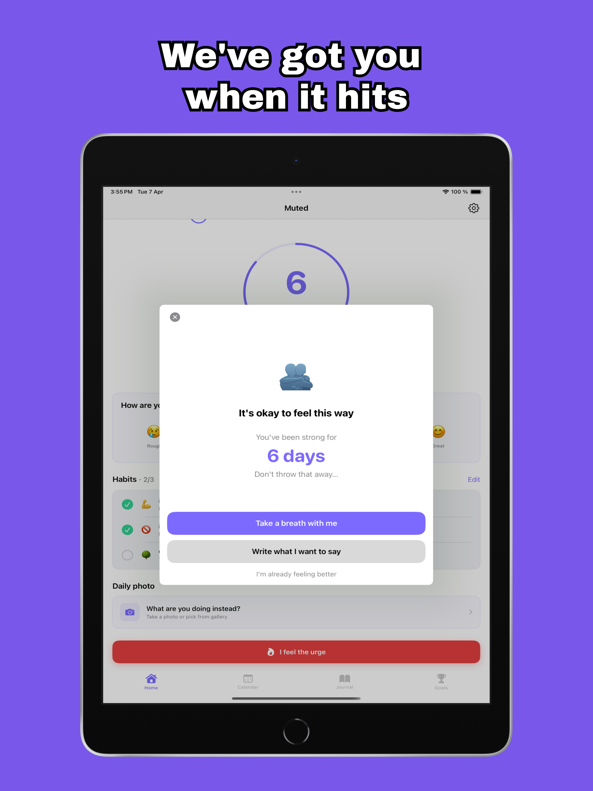 Muted - No contact tracker
