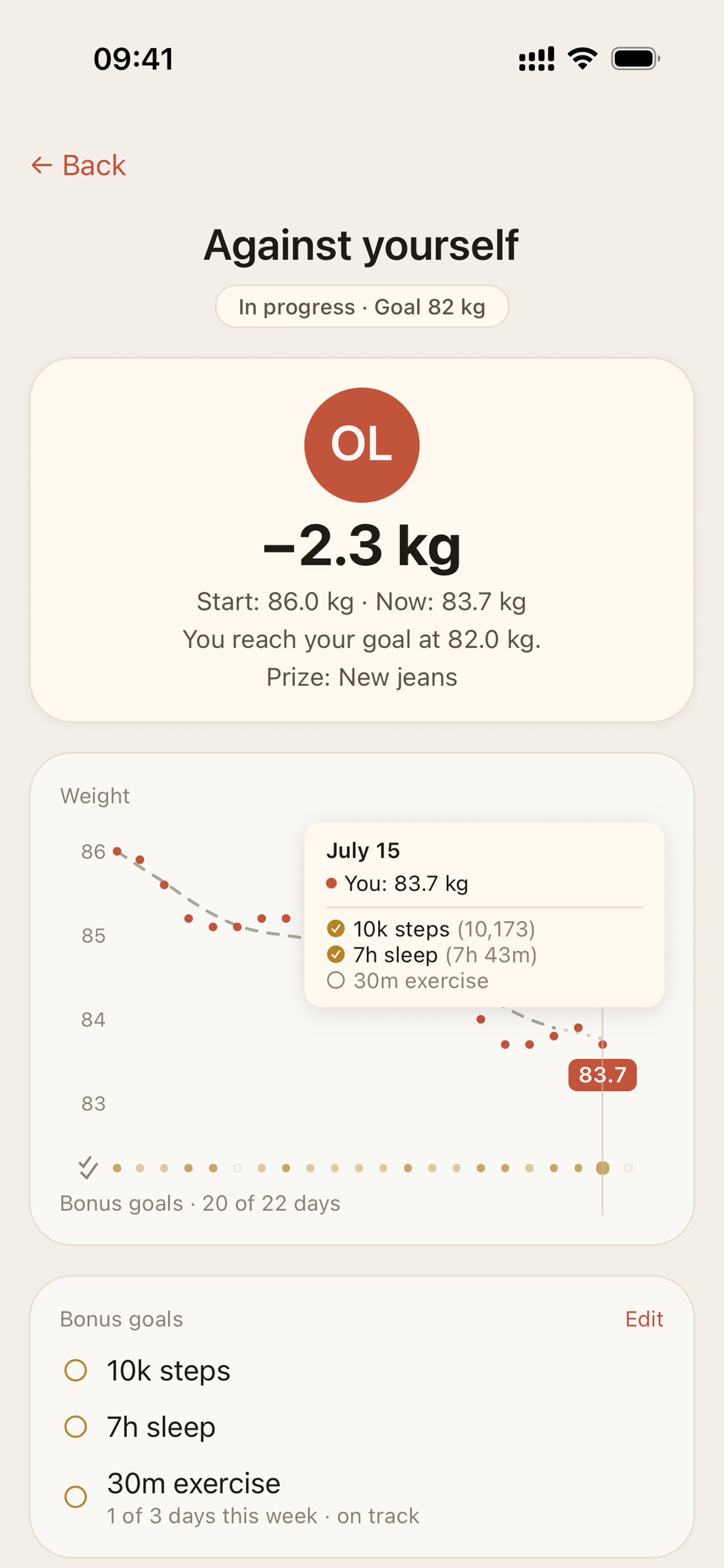 DropMatch: Weight Loss Partner screenshot 5