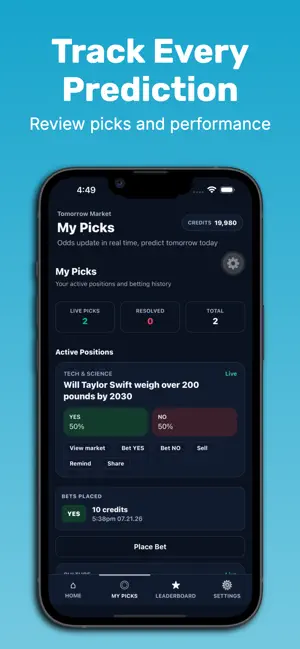 Tomorrow Market screenshot 1