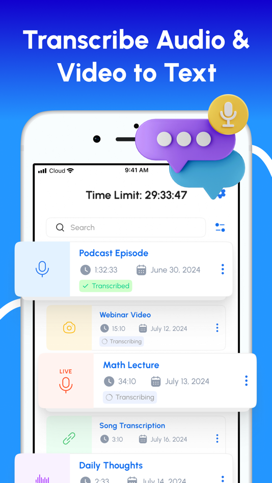 #1. Speech to Text – Voice Typing (iOS) By: PaoApps