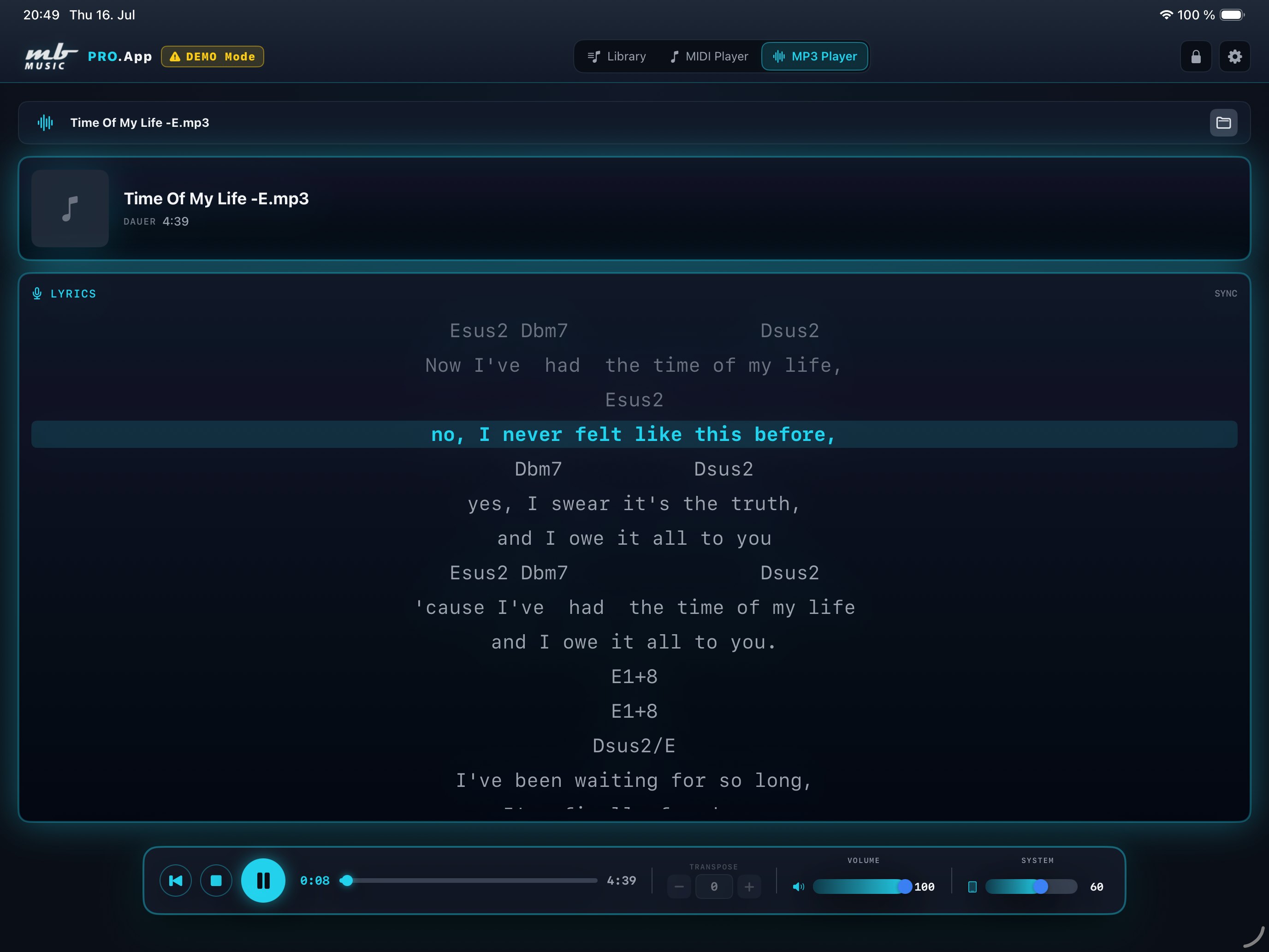 MBMusic Pro App screenshot 7