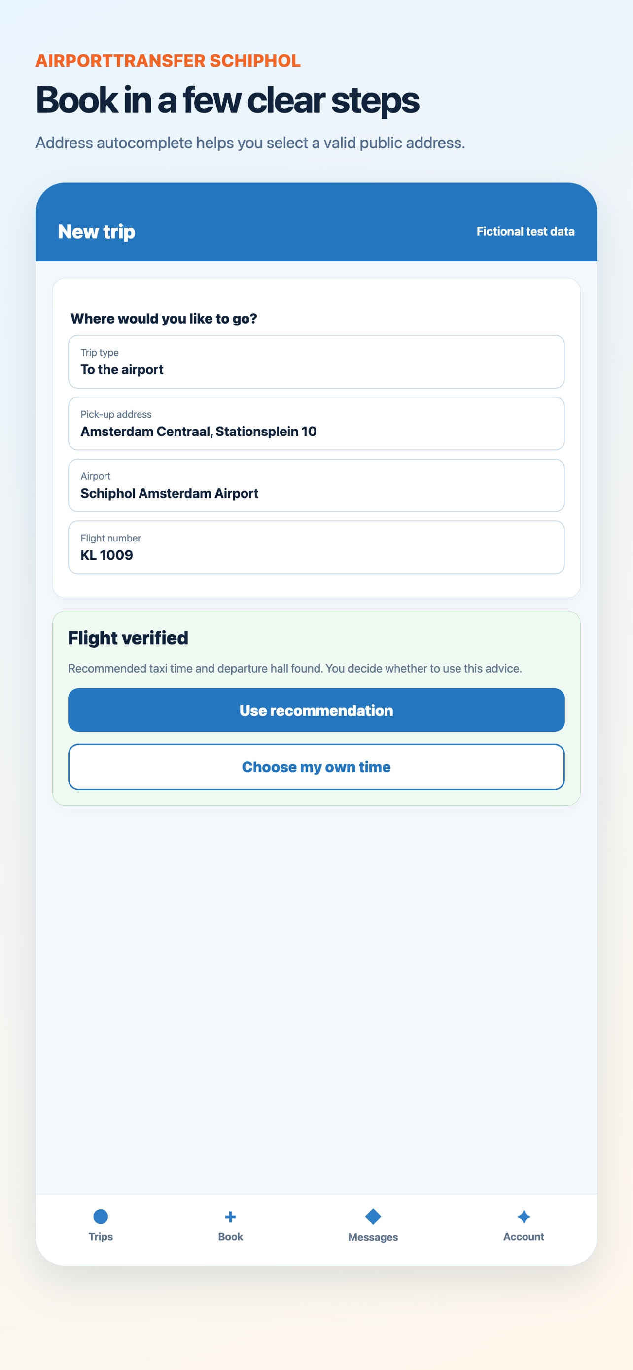 Screenshot 4 of AirportTransfer Schiphol