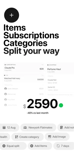 Numora - spend simplified screenshot 4