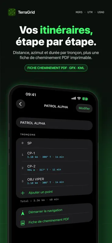 TerraGrid: GPS militaire MGRS screenshot 5 of 10