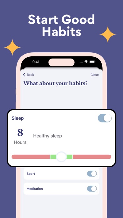 Screenshot #3 pour Habit Tracker & Sleep Sounds