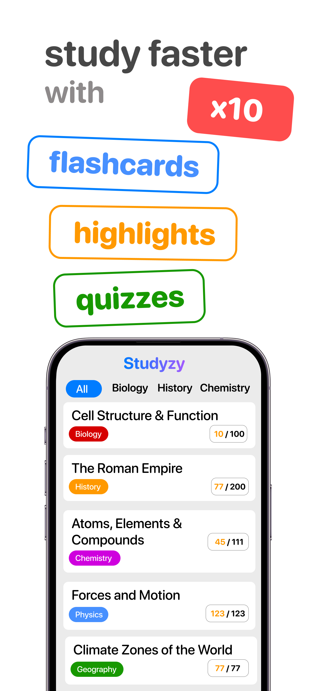 AI Flashcard Maker - Studyzy screenshot 2