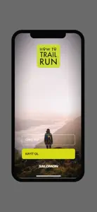 How To Trail Run TR screenshot #1 for iPhone