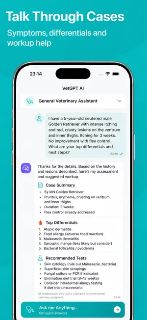 VetGPT: AI Vet Assistant screenshot 3