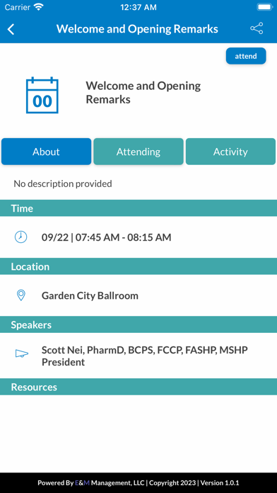 MSHP Midyear Clinical Meeting Screenshot