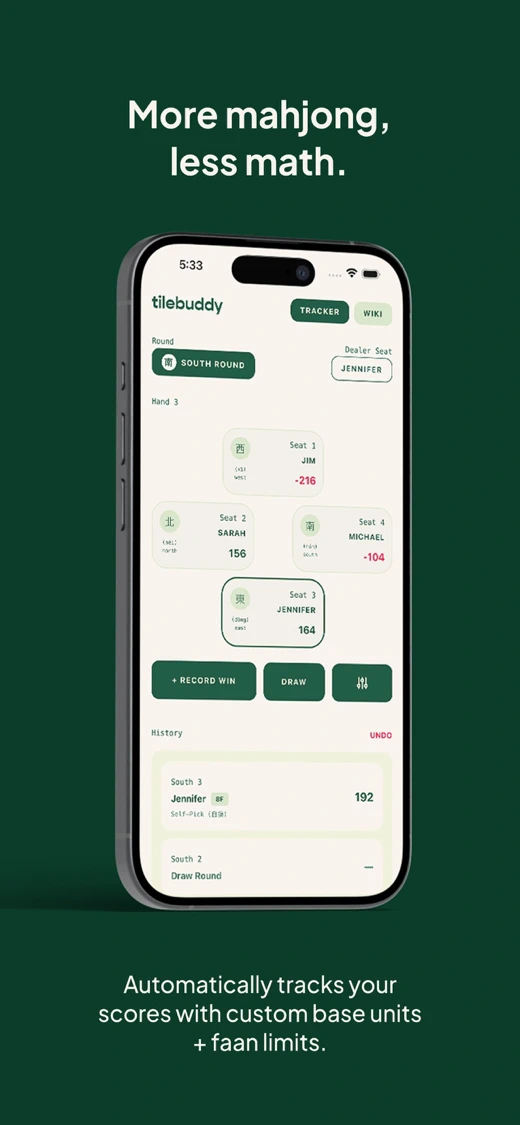 TileBuddy: Mahjong Scoring screenshot 5