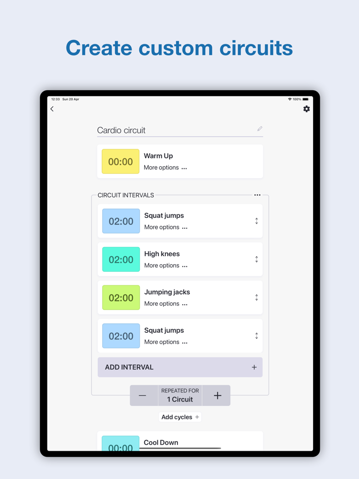 #5. Hi Timer: interval timer, HIIT (iOS) 由: Sophie Payne