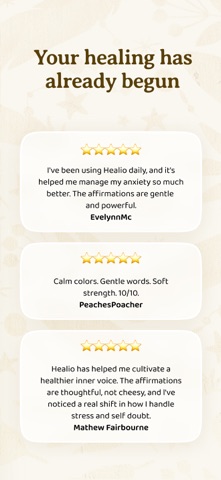 Healio: Self Help Affirmations screenshot