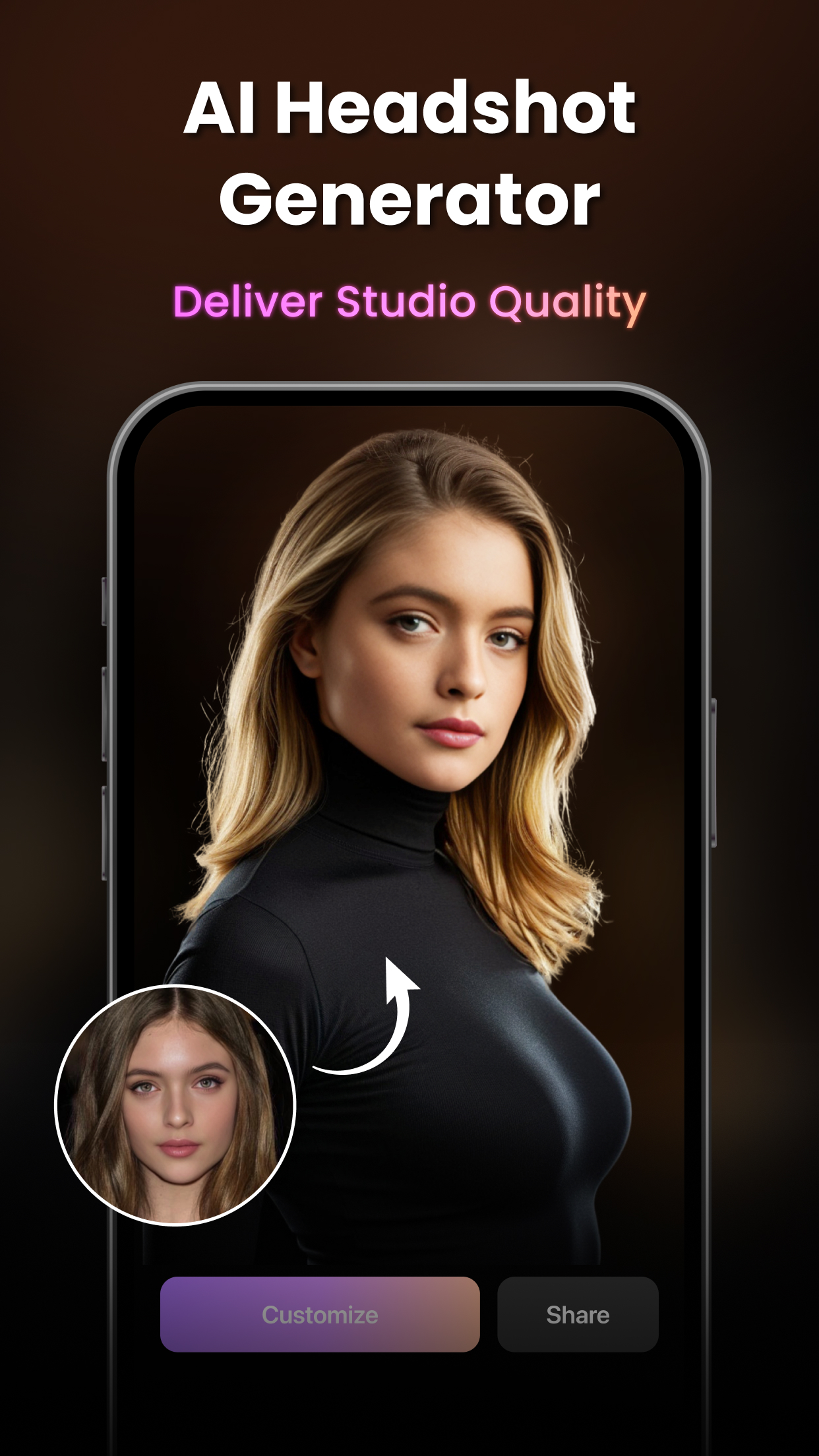 AI Headshot Generator App