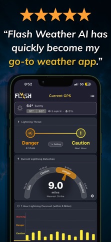 Flash Weather AI: Future Radar screenshot
