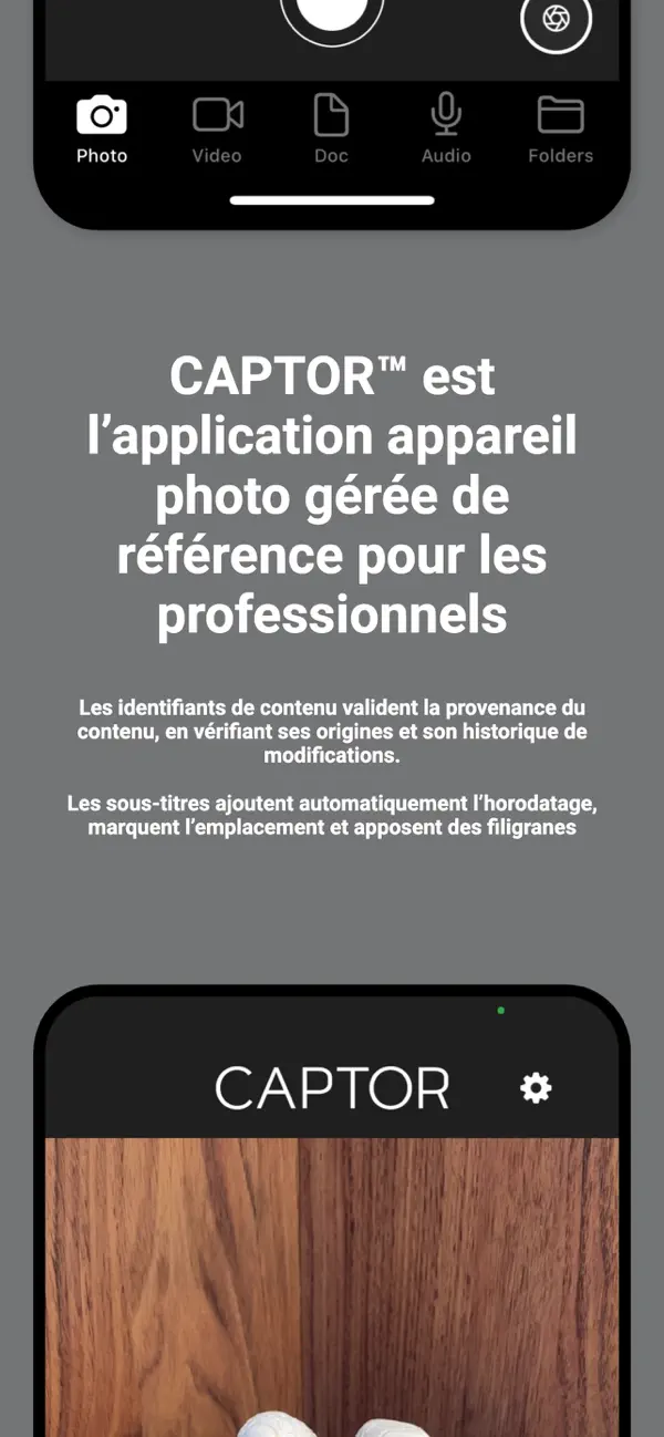 Screenshot #3 pour CAPTOR pour Entreprise