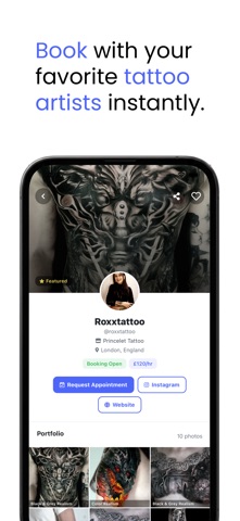 Tattooed: Ideas & Artists screenshot