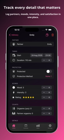 Intimory screenshot