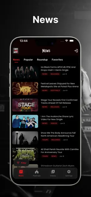 Metal News screenshot 1