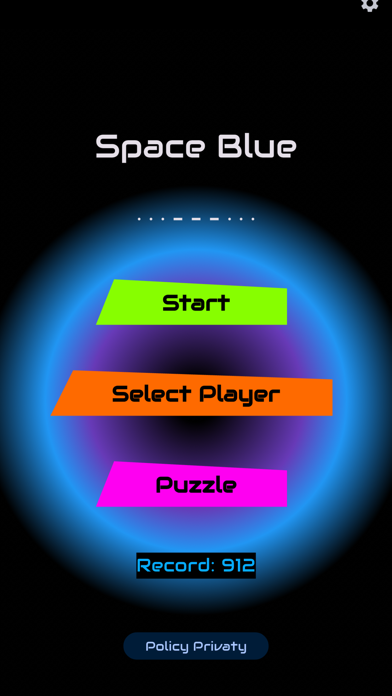 Space Blue Screenshot