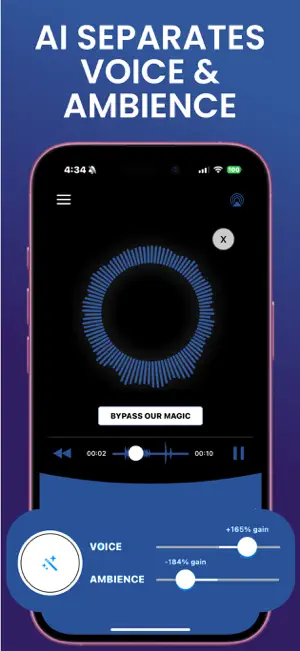 Podcast Cleaner AI Denoise Fix screenshot 3