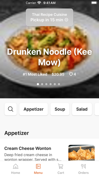 App screenshot