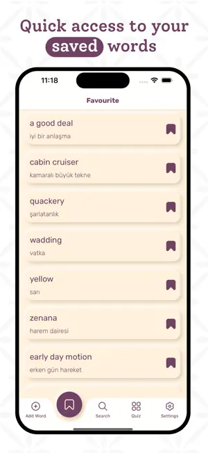 Turkish | Turkish Dictionary screenshot 4