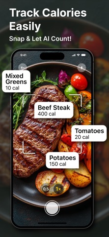 AI Food Calorie Tracker－CalZenのおすすめ画像1