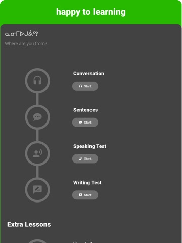 Inuktut - Listening Speaking iPad screenshot
