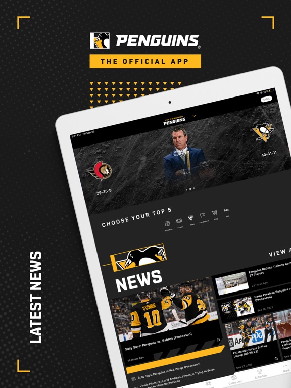 Screenshot #4 pour Pittsburgh Penguins