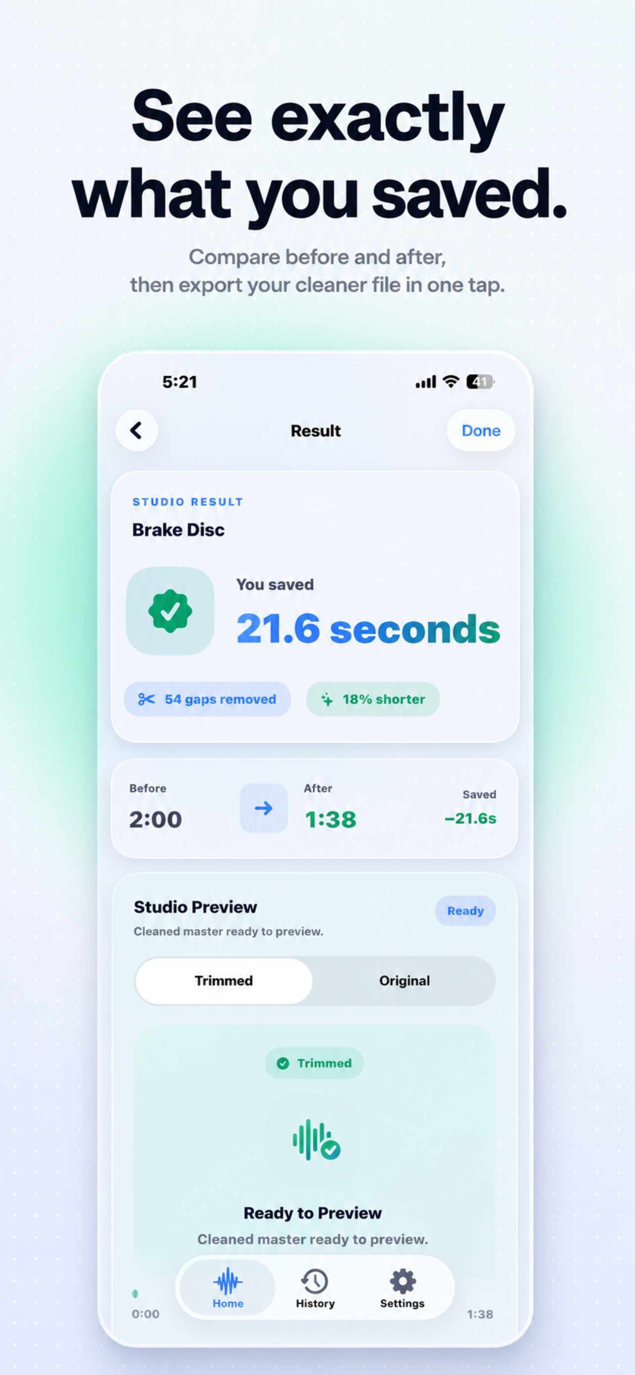 AudioTrim: Remove Silence screenshot 4