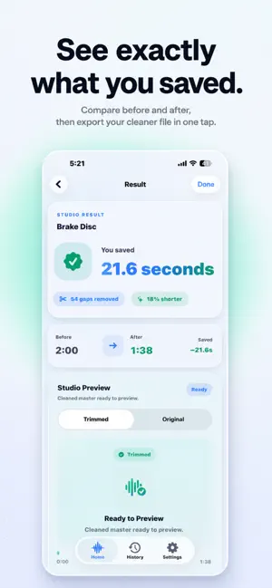 Remove Silence - AudioTrim screenshot 4