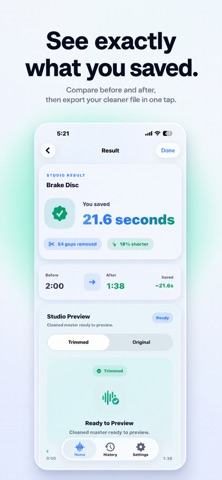 Remove Silence - AudioTrim Screenshot 4 of 4