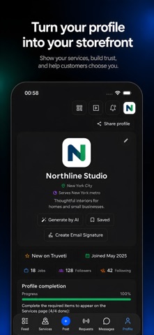 Truveti: Local Pro Profiles Screenshot 5 of 6