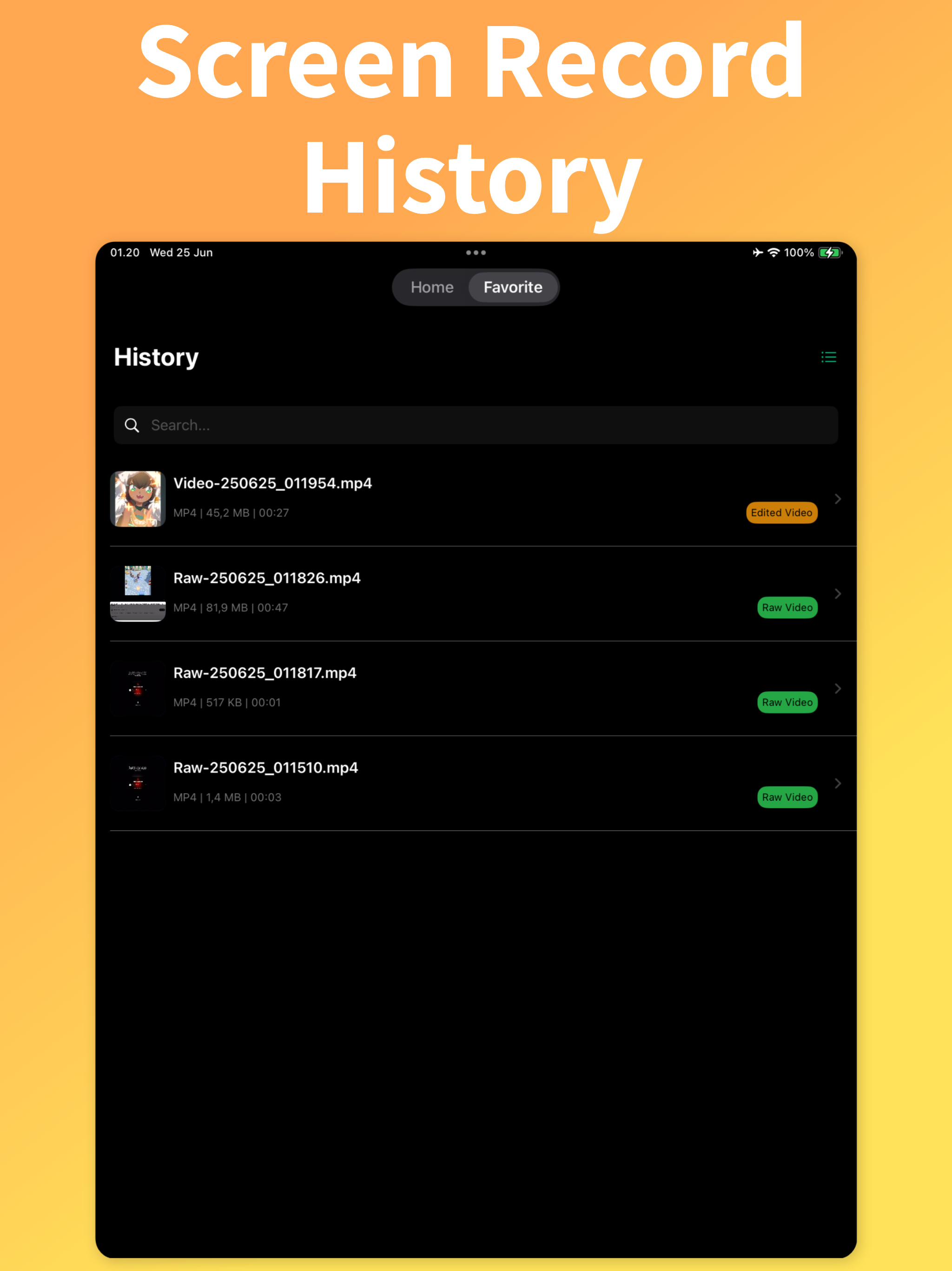 Screen Capture・Game Recorder
